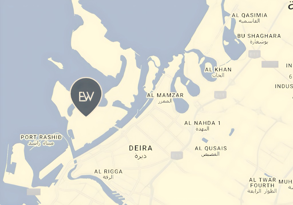 Dubai Islands Map